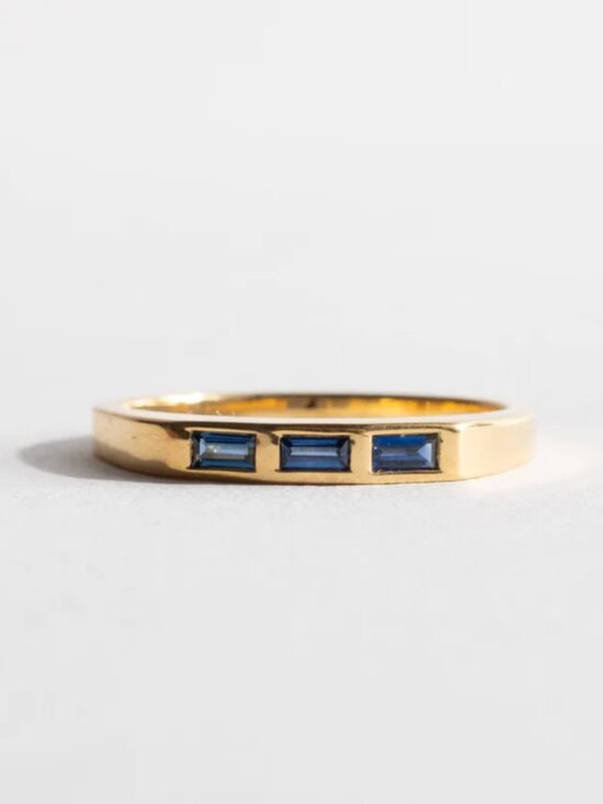 Ursa Major Jewelry - Ursa Major Stella Band 18K Gold Sapphire
